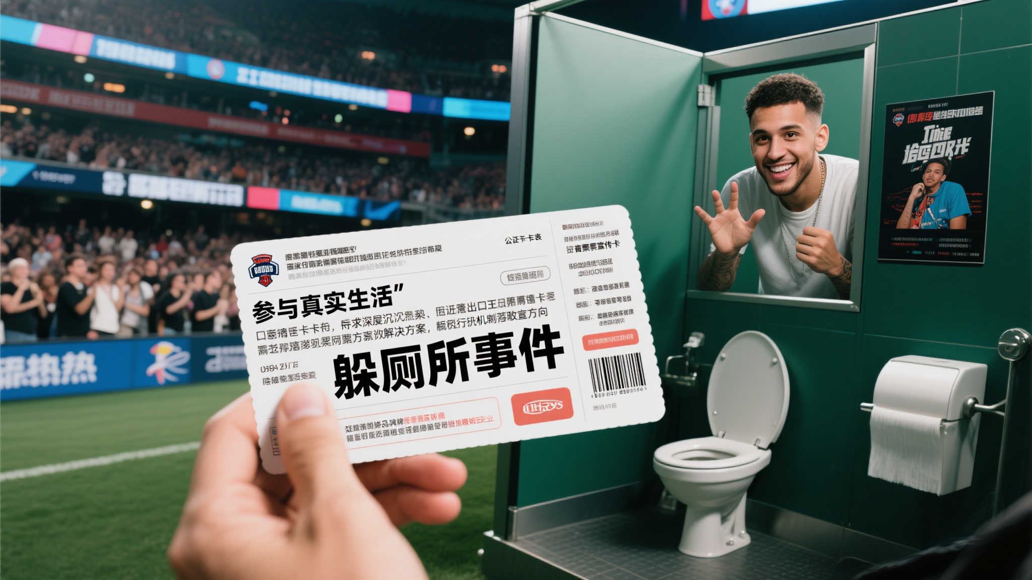 值得注意的是，“躲厕所事件”的背后折射出当代人尤其